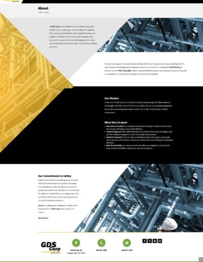 About gds gas detection gds corp