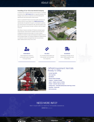 About pcp rentals oil gas rental