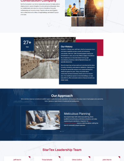 About startex construction inter