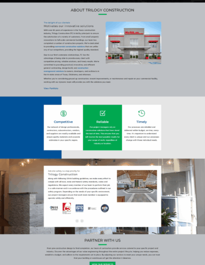About trilogy construction subco