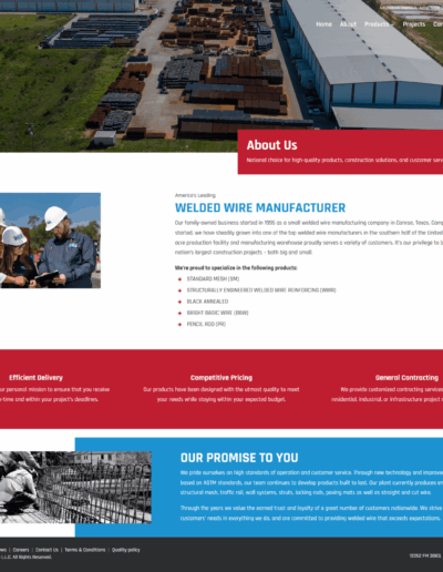 About welded wire manufacturer n
