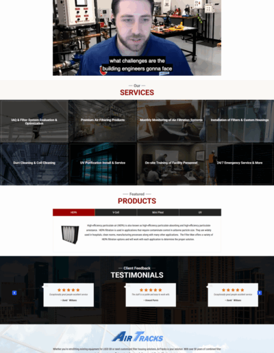 Commercial filtration services t