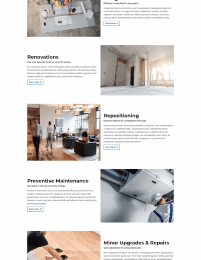 Full service construction servic