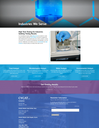Industries we serve cycat llc te