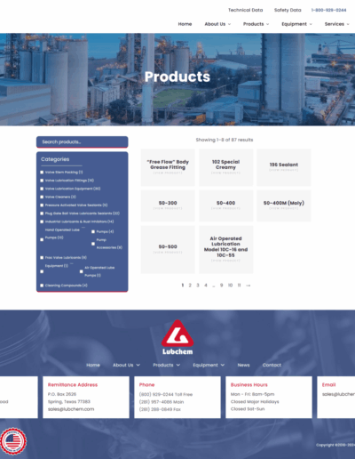 Products lubchem houston texas 1