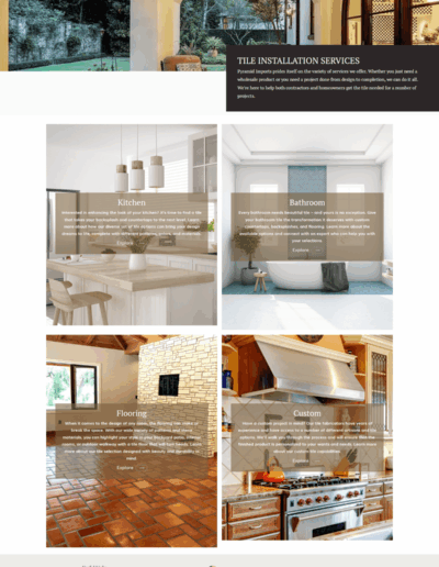 Quality tile installation servic
