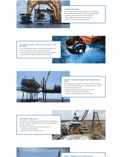 What we do offshore decommission