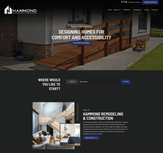 Hammond remodeling construction scaled | construction spike Hammond remodeling construction scaled
